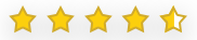 Rated 4.5 Stars